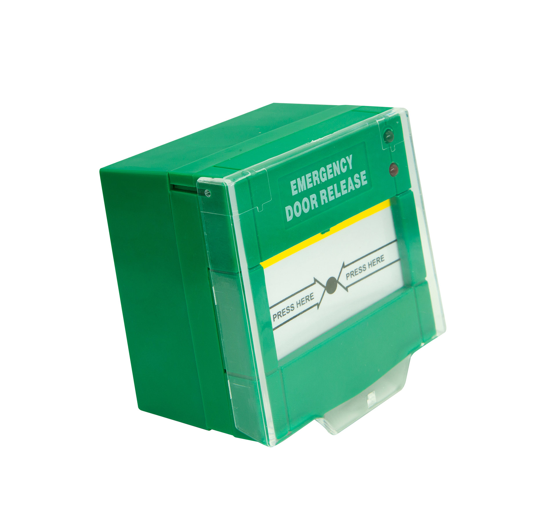 雙刀復位緊急報警開關附LED(綠色)